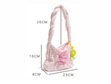 Macaron Bow Handle Bag
