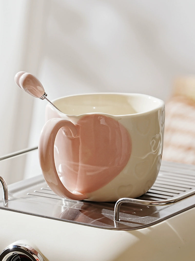 Cute Ceramic Coffee Mug Set